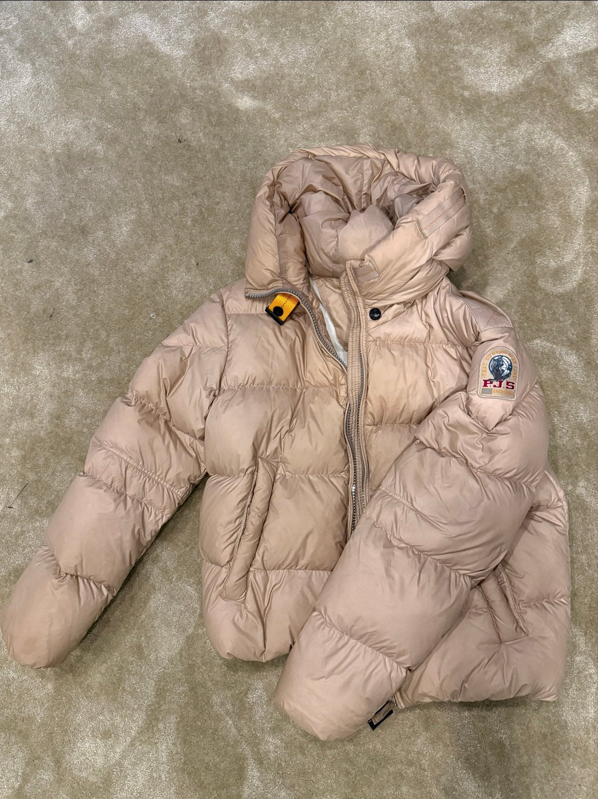 Parajumpers Hollywood jas maat 12 creme, Ophalen of Verzenden, Zo goed als nieuw, Meisje, Jas