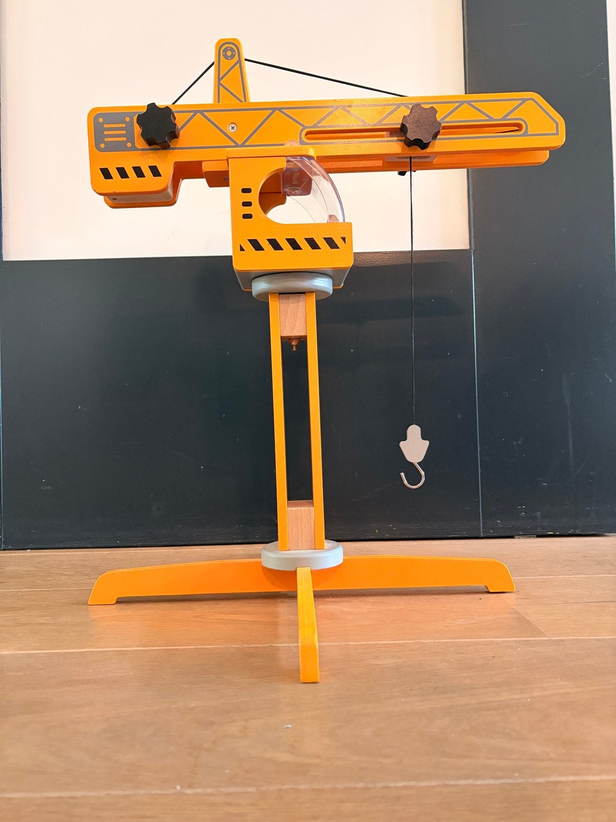 Hape houten hijskraan - Zo goed als nieuw, Ophalen of Verzenden, Zo goed als nieuw, Overige typen