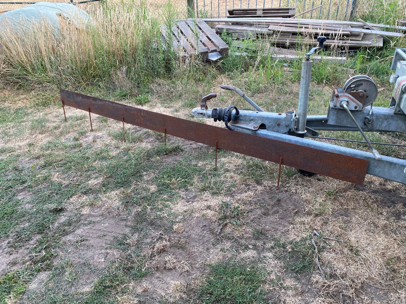 Cortenstalen kantopsluiting nieuw!, Ophalen of Verzenden, Nieuw, 200 cm of meer