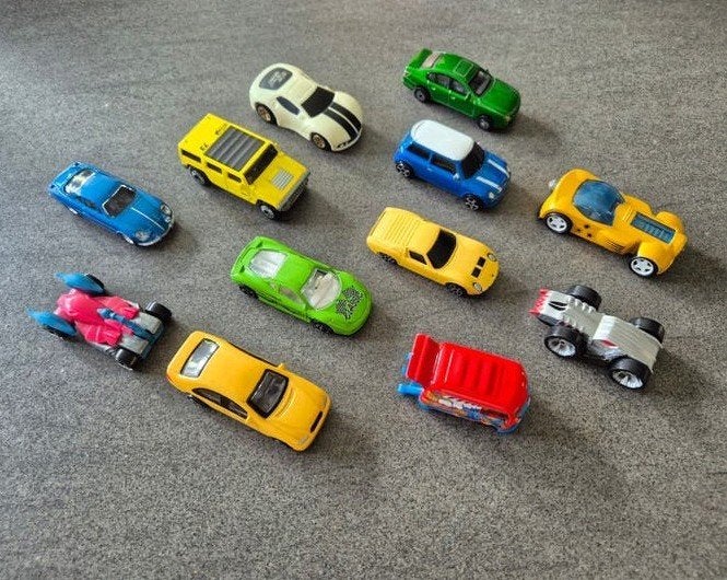 Auto's set oa vw BMW lamborghini glow-in-the-dark, Ophalen