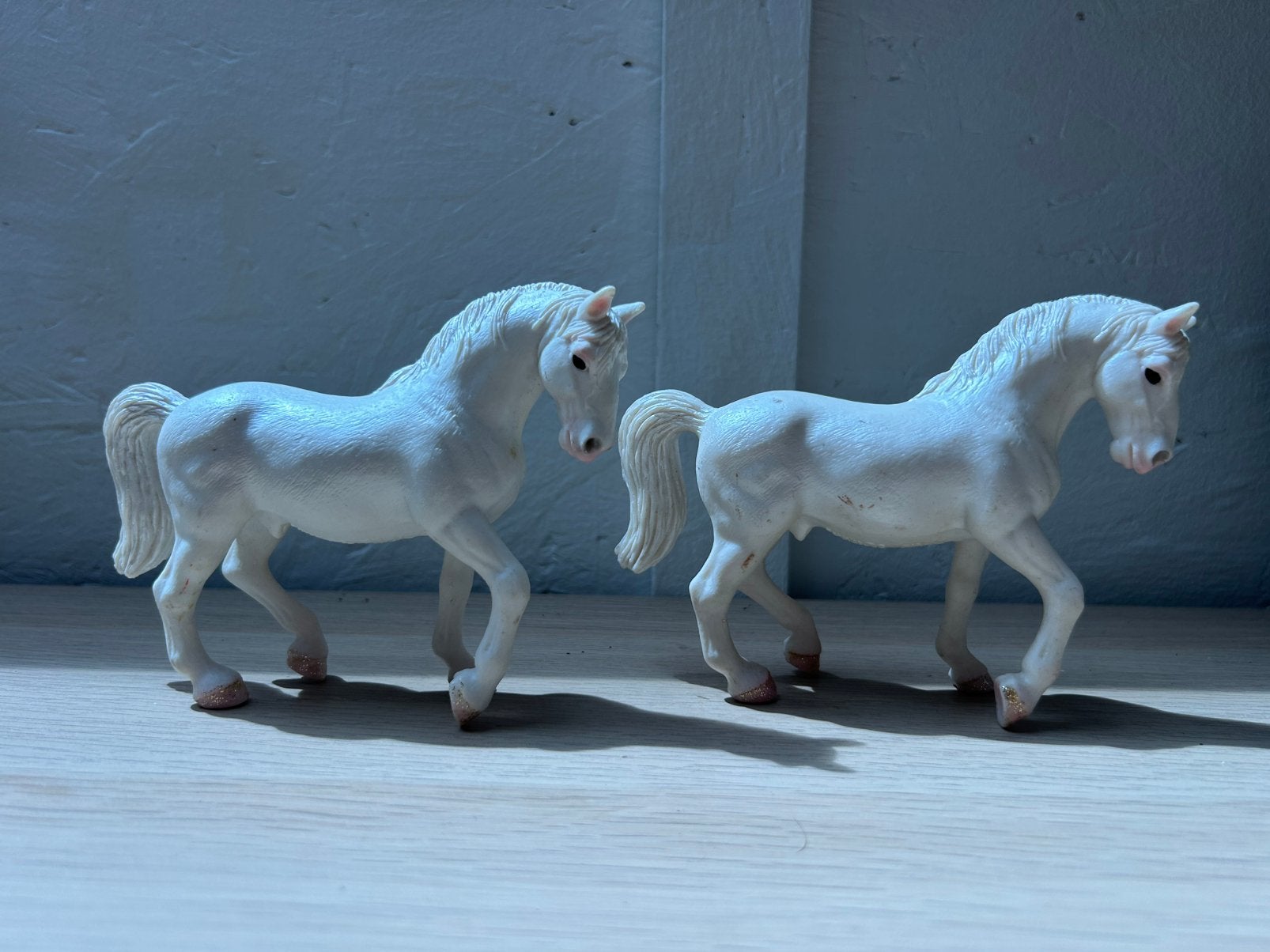 Schleich bayala paarden, Ophalen of Verzenden, Zo goed als nieuw, Paard, Beeldje of Figuurtje