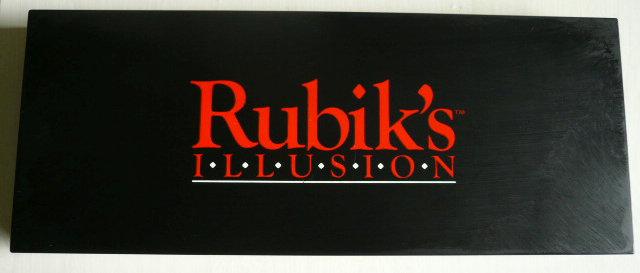 RUBIK'S ILLUSION puzzel spel uit 1989 van Rubiks xcxc, Ophalen of Verzenden, Minder dan 500 stukjes, Zo goed als nieuw, Overige typen