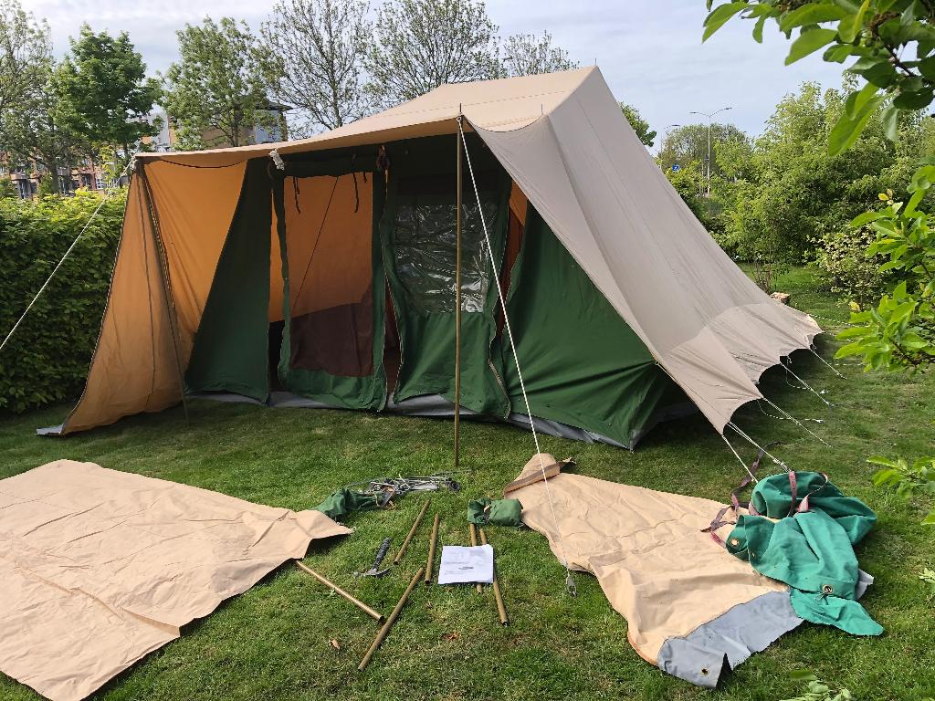 De Waard tent Vergrote Zilvermeeuw, Caravans en Kamperen, Tenten, Ophalen, Gebruikt, Tot en met 6