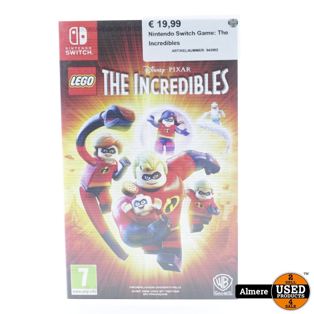 Nintendo Switch Game: The Incredibles