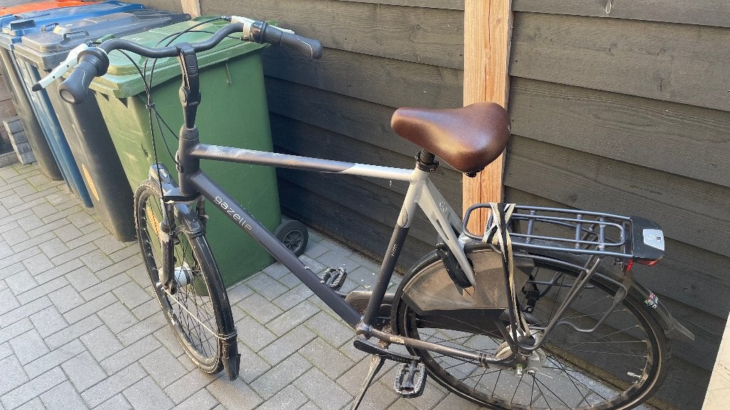 Gazelle herenfiets 28 inch, Fietsen en Brommers, Fietsen | Heren | Herenfietsen, Gebruikt, Gazelle, 57 tot 61 cm, Versnellingen