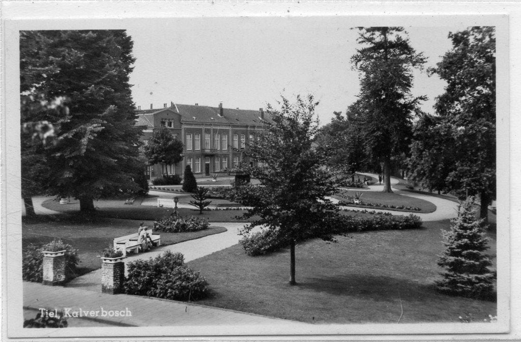 Tiel   Kalverbosch, Verzamelen, Ophalen of Verzenden, 1940 tot 1960, Gelopen, Gelderland