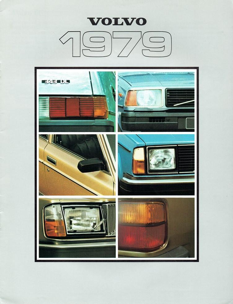 Folder Volvo modellen (1979), Verzenden, Gelezen, Volvo