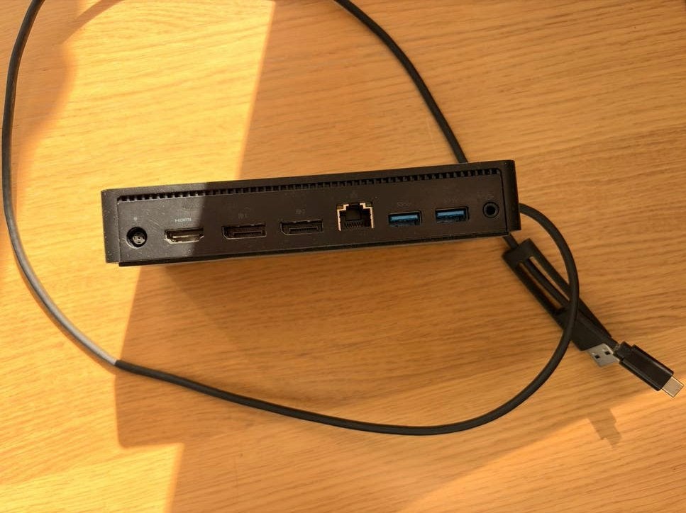 Dell Docking Station - USB-C/USB-A - Voor Laptops, Computers en Software, Dockingstations, Ophalen of Verzenden, Gebruikt, Docking station
