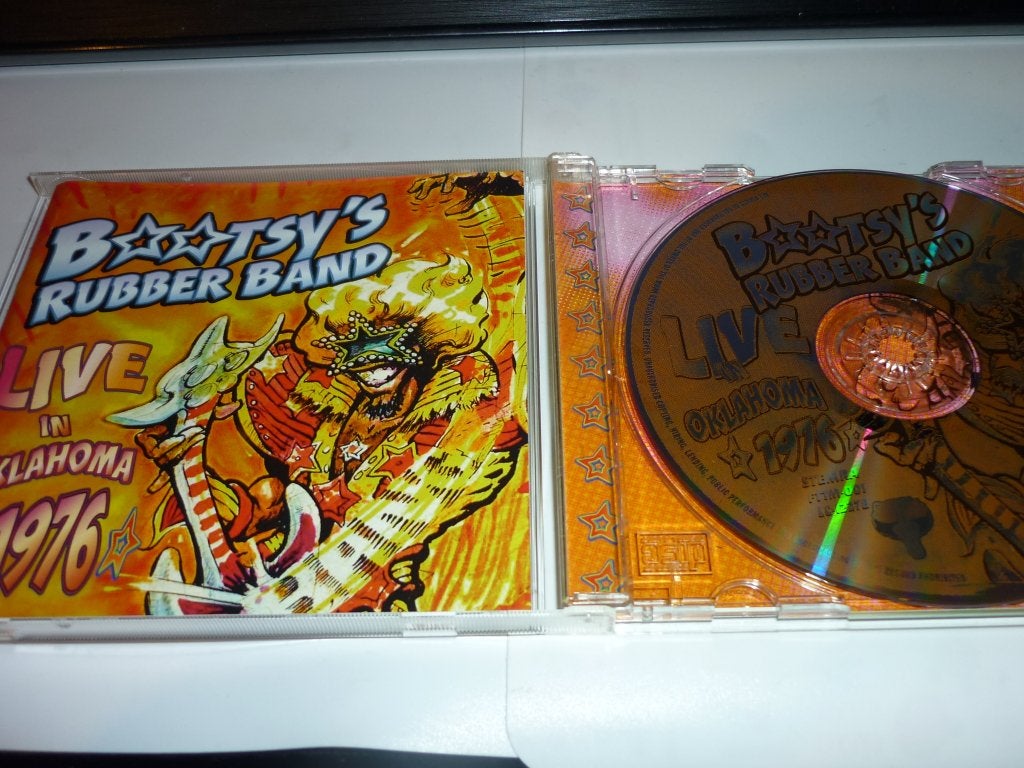 Bootsy's Rubber Band - Live in Oklahoma 1976 CD Funk, Cd's en Dvd's, Cd's | R&B en Soul, Gebruikt, Funk, Ophalen of Verzenden