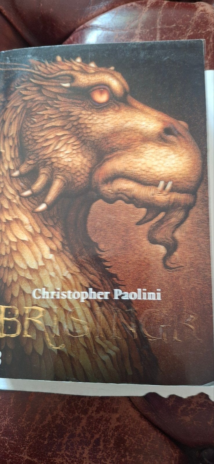 Brisingr - Christopher Paolini (Erfgoed Cyclus Boek 3), Boeken, Ophalen of Verzenden, Zo goed als nieuw, Christopher Paolini