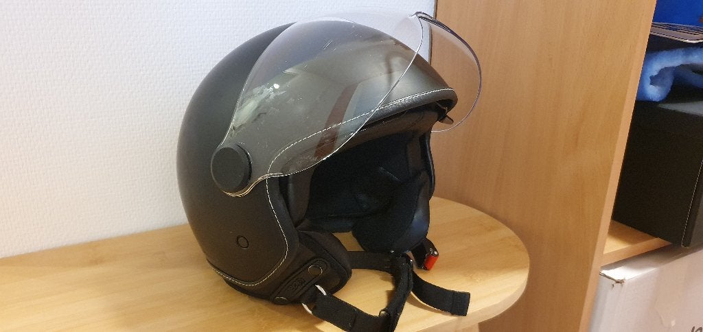Scooterhelm Beon, Fietsen en Brommers, Brommerhelmen, Ophalen, Gebruikt, Large, BEON