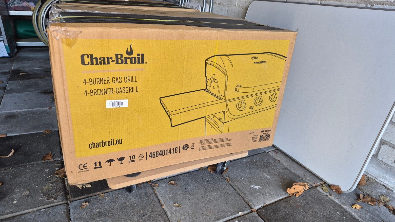 Char-Broil Gas BBQ Convective 410 B, 4 Brander NIEUW, Ophalen, Nieuw, Char-Broil