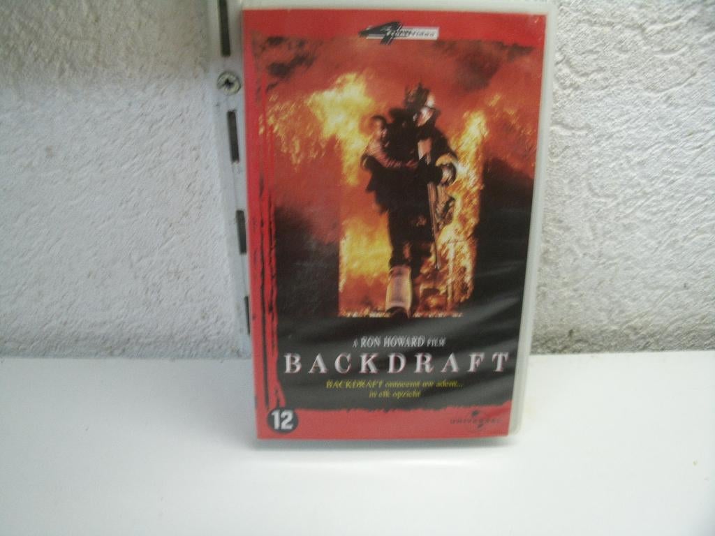 vhs 69b back draft, Vanaf 16 jaar, Ophalen of Verzenden, Zo goed als nieuw, Actie en Avontuur