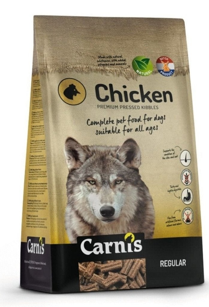Carnis brokken voor hond, Ophalen, Hond