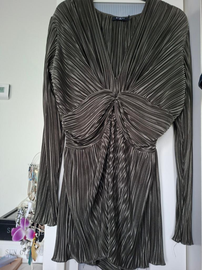 Aparte blouse/tuniek M, Ophalen of Verzenden, Zo goed als nieuw, Maat 38/40 (M), Groen