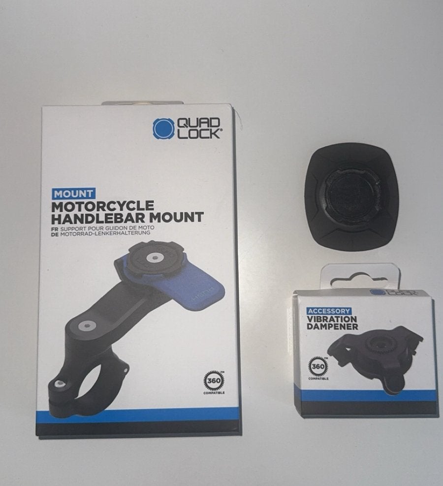Quadlock handlebar mount set te koop, Ophalen of Verzenden, Zo goed als nieuw