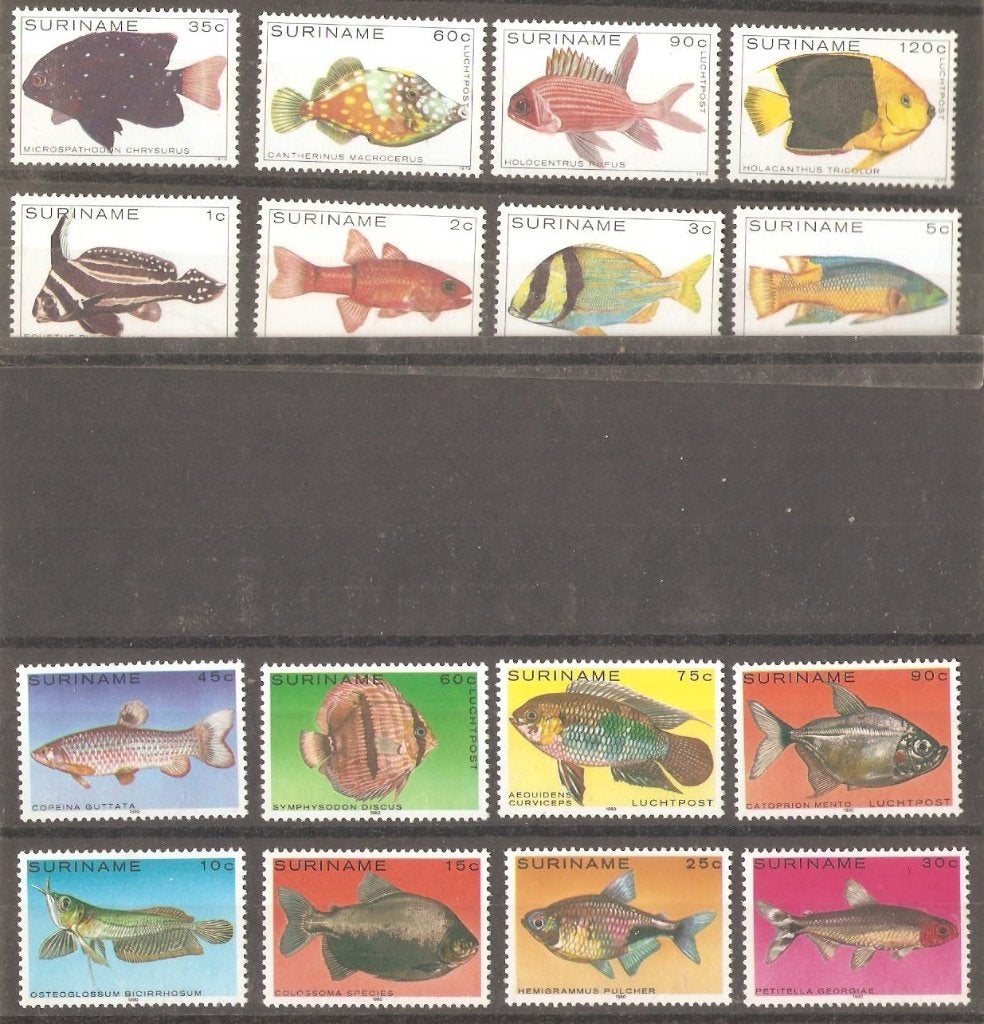 suriname, Ophalen of Verzenden, Postfris, Dier of Natuur