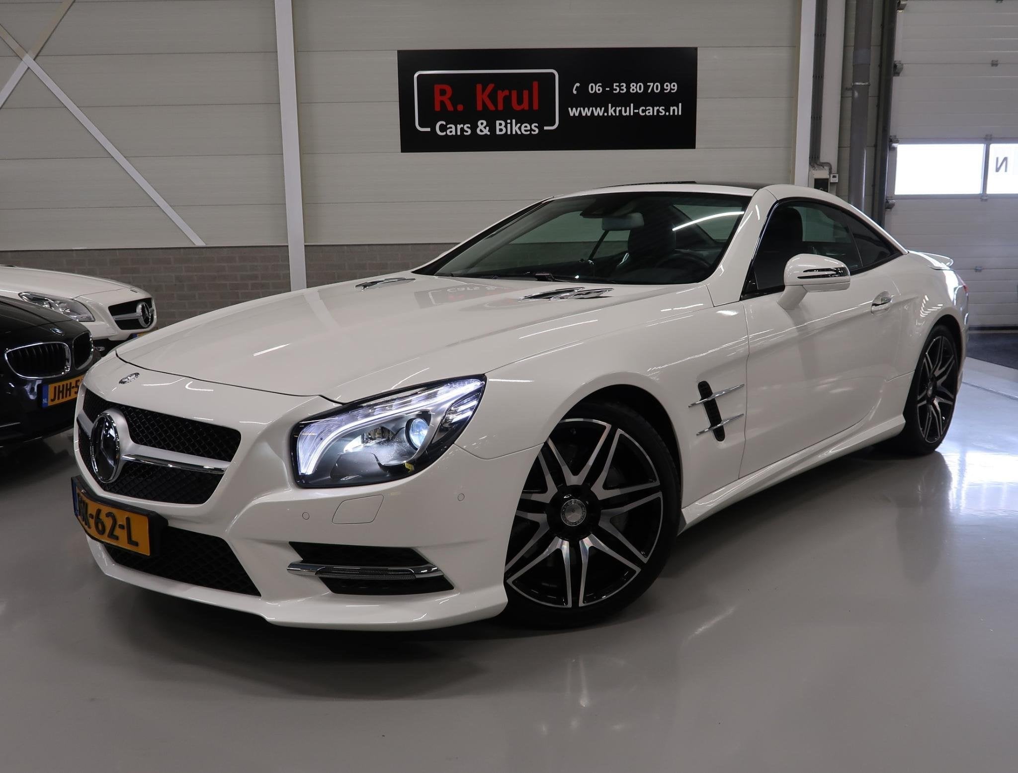 Mercedes-Benz SL-klasse 400 AMG Panoramadak Camera Harman Ka, Auto's, Mercedes-Benz, Automaat, Achterwielaandrijving, Gebruikt