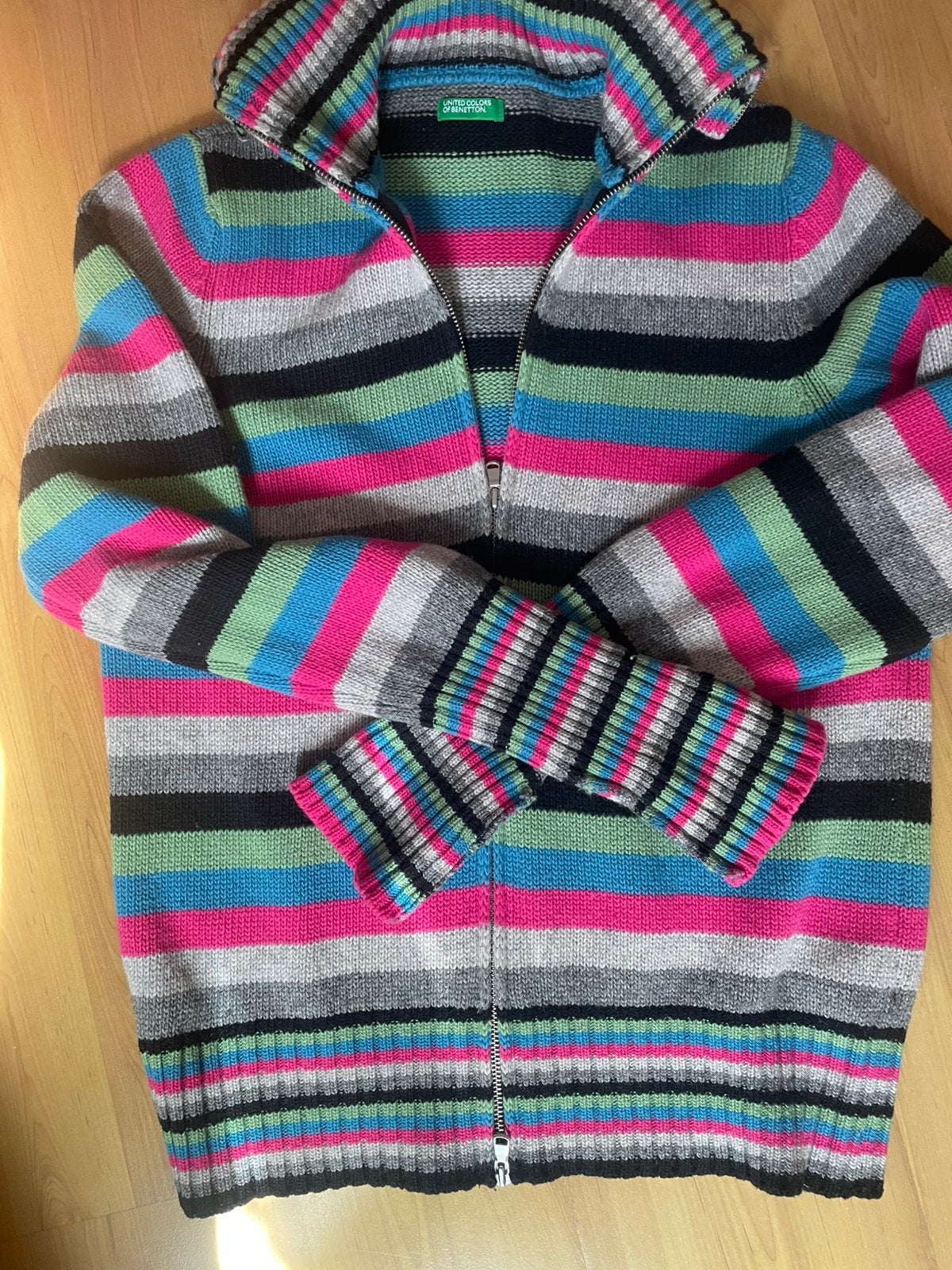 Benetton vest dames, Ophalen of Verzenden, Gedragen, Maat 38/40 (M), Overige kleuren