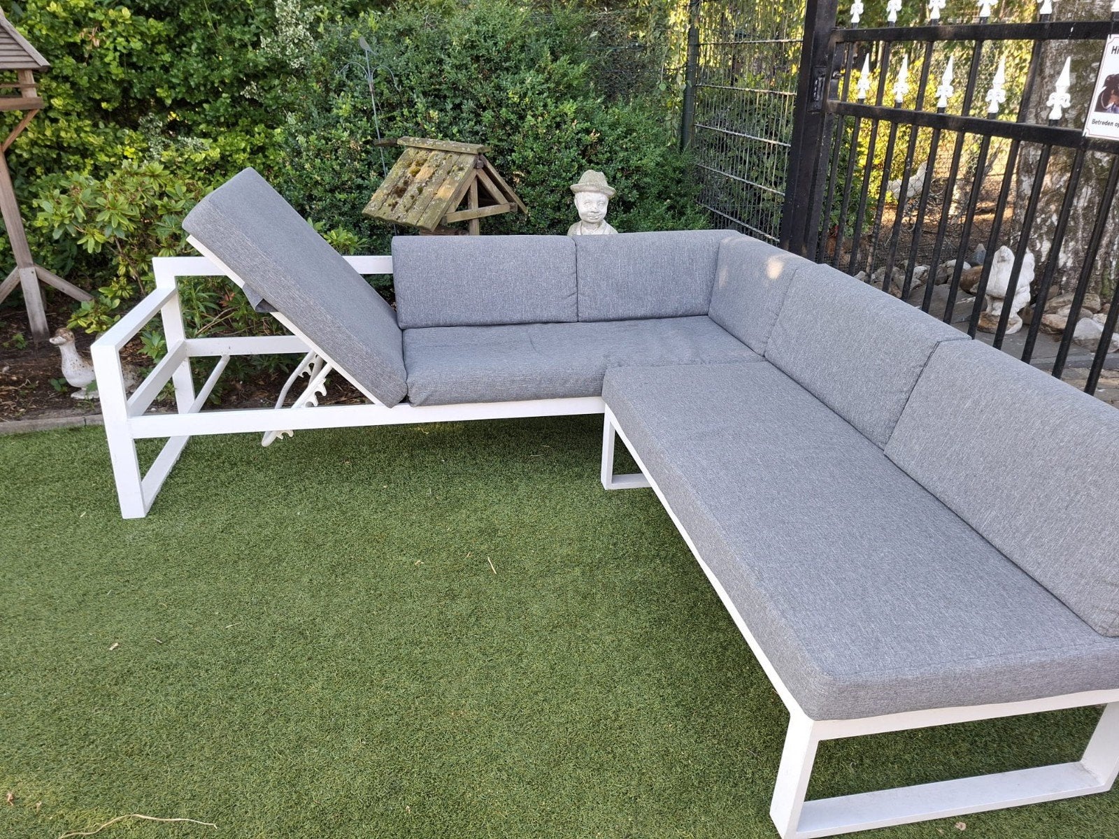 Aluminium loungeset, Ophalen, Gebruikt, Aluminium