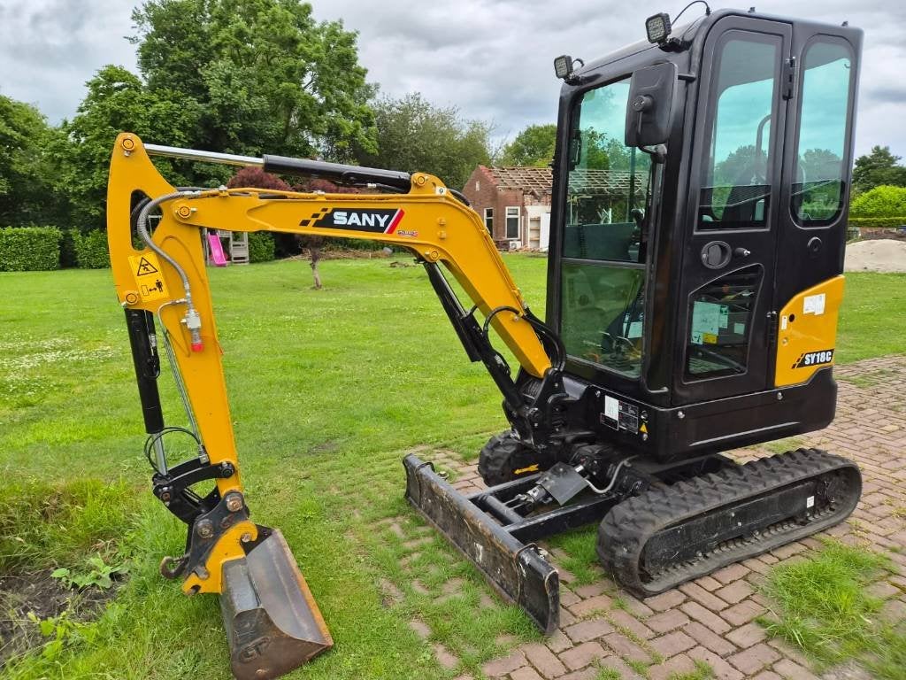 Sany SY 18C (bj 2024), Graafmachine