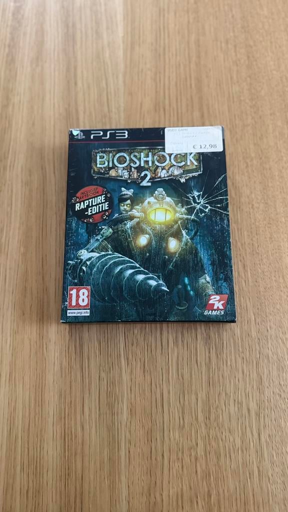 Bioshock 2 Rapture Edition Ps3 IN GOEDE STAAT, Avontuur en Actie, Vanaf 18 jaar, 1 speler, Ophalen of Verzenden