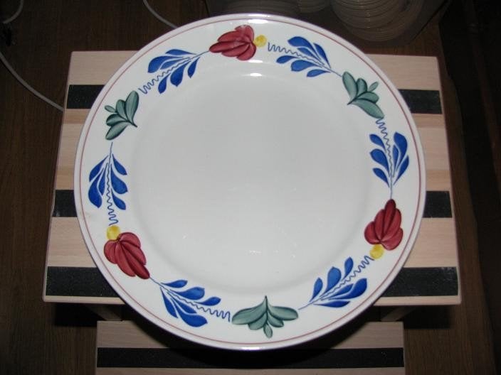 Boerenbont diner bord 29,5-30 cm Boerenbond, Gebruikt, Landelijk/Boerenbont, Ophalen of Verzenden, Bord(en)