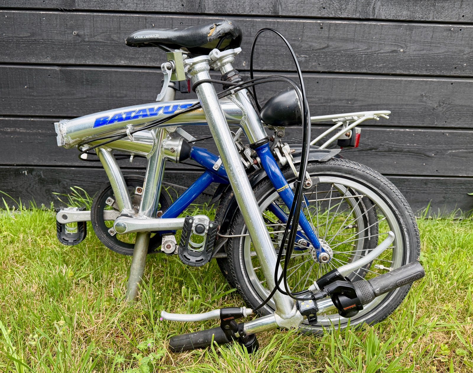 Batavus Vice Versa vouwfiets / alu frame / 4 speed / vintage, Ophalen, 20 inch of meer, Versnellingen, Batavus