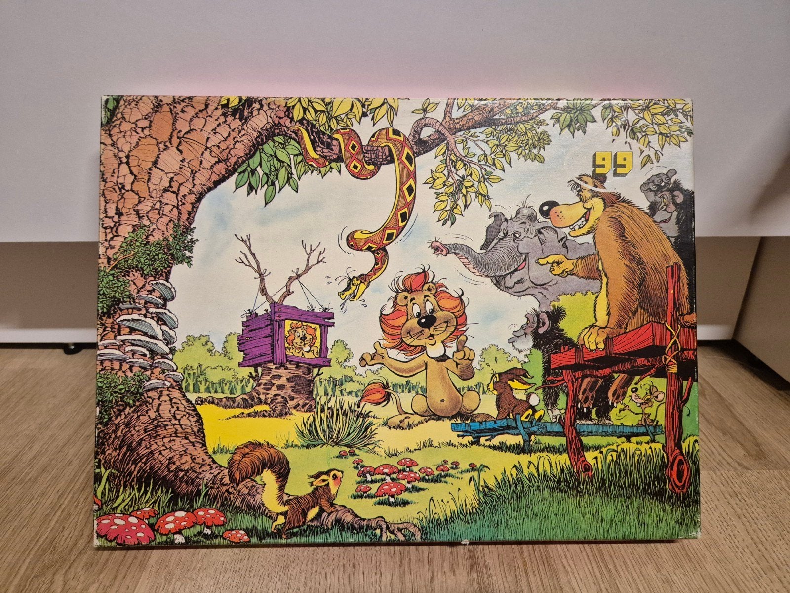 Loeki de leeuw puzzel 99 stukjes, Ophalen of Verzenden