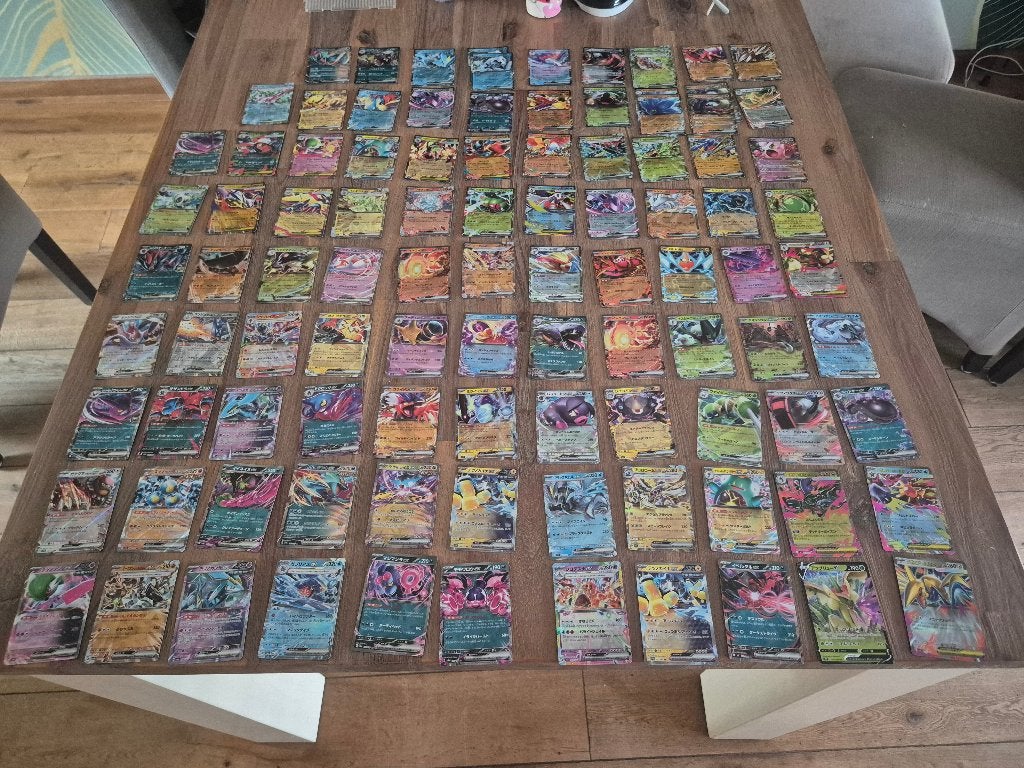 Pokemonkaarten japans 100 hits, Ophalen of Verzenden, Zo goed als nieuw, Meerdere kaarten, Foil