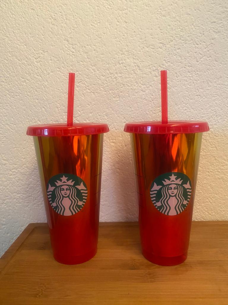 Twee starbucks drinkbekers nieuw, Huis en Inrichting, Keuken | Servies, Overige materialen, Overige typen, Nieuw, Ophalen of Verzenden