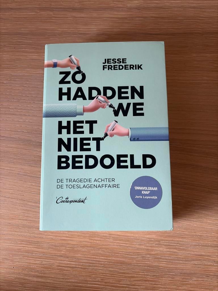 Zo Hadden We Het Niet Bedoeld - Jesse Frederik, Ophalen of Verzenden, Zo goed als nieuw, Nederland