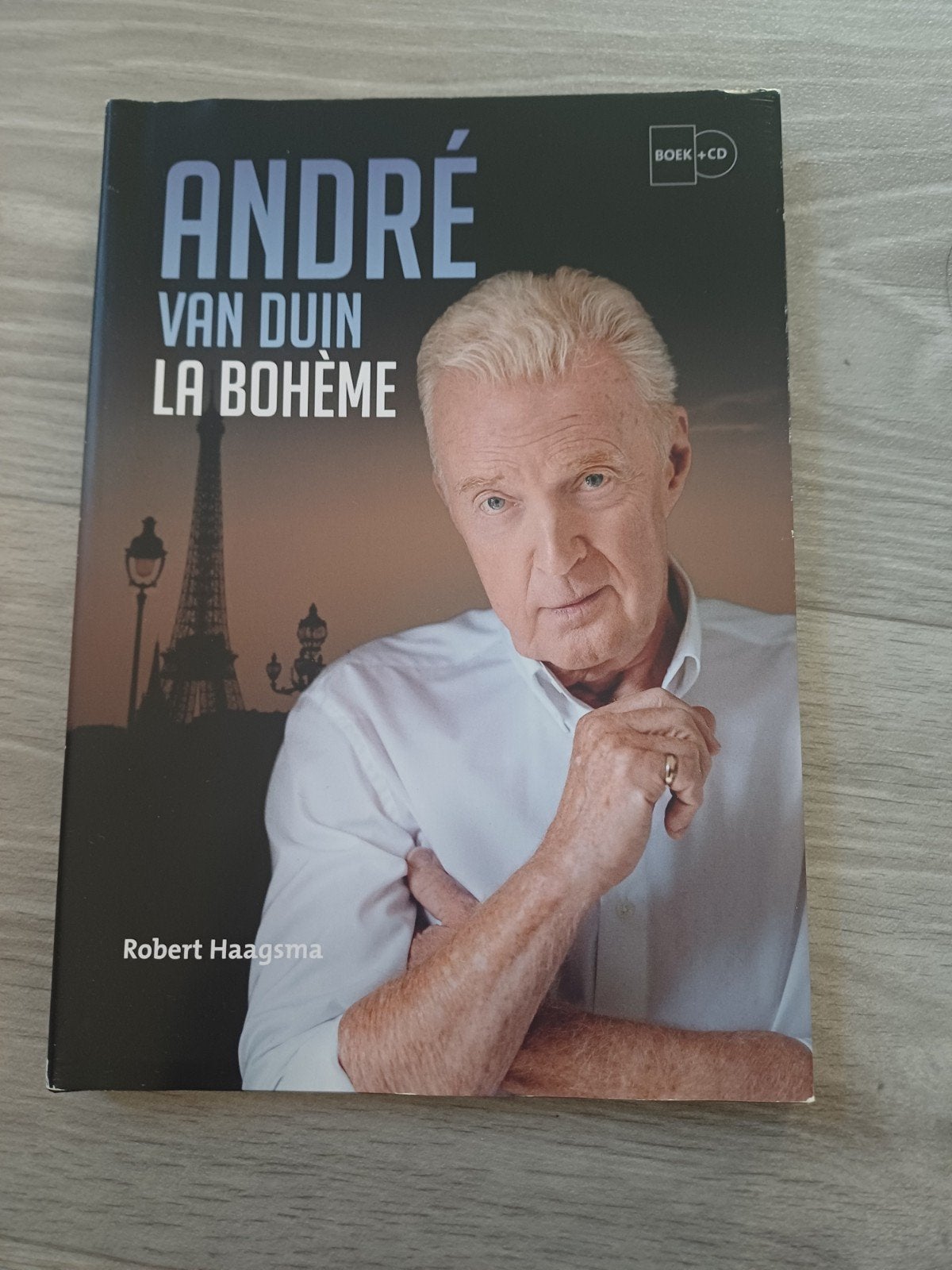 Boek + cd Andre van Duin La Boheme, Ophalen of Verzenden, Zo goed als nieuw