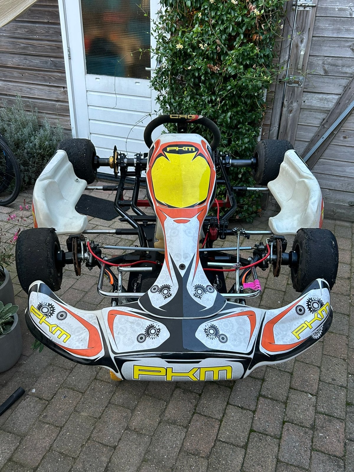 CRG en Zanardi Kart UPDATE - 3 Chassis met onderdelen, Ophalen, Zo goed als nieuw, Kart