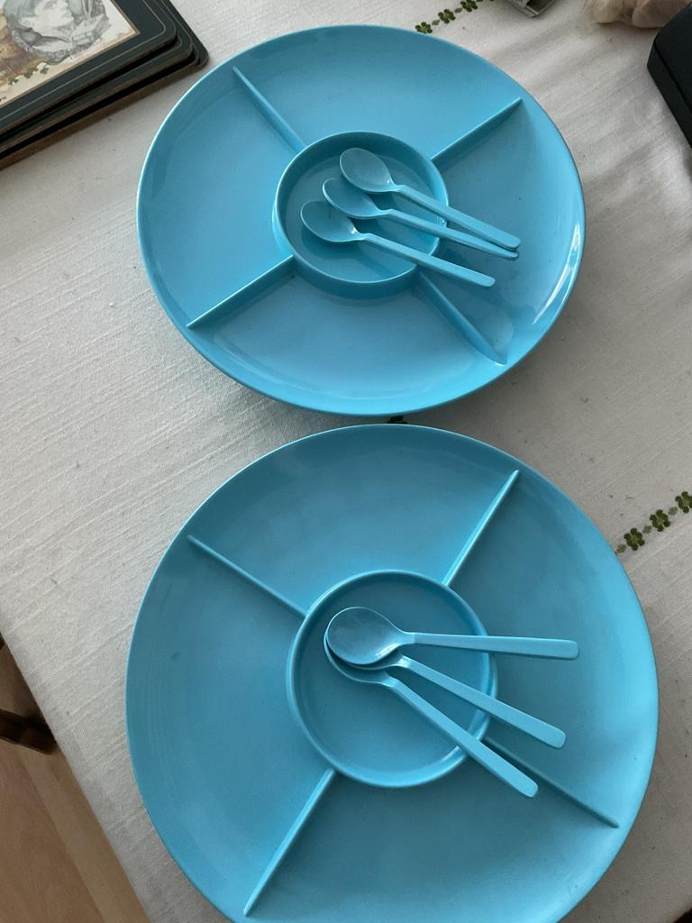 Turquoise schaal, Ophalen of Verzenden, Nieuw