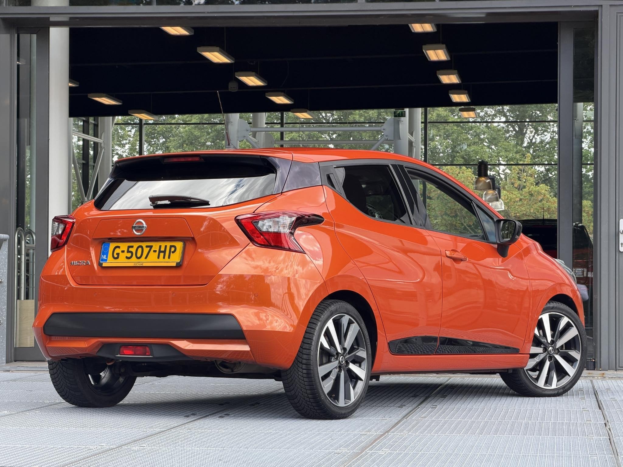 Nissan Micra 1.0 IG-T Tekna Automaat 100PK | Navigatie | Car, Gebruikt, Euro 6, Overige kleuren, 1055 kg