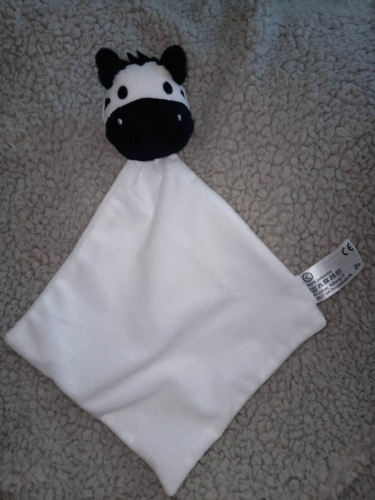 Kruidvat kroeldoek zebra, Kinderen en Baby's, Overige merken, Ophalen of Verzenden, Zo goed als nieuw, Wasbaar