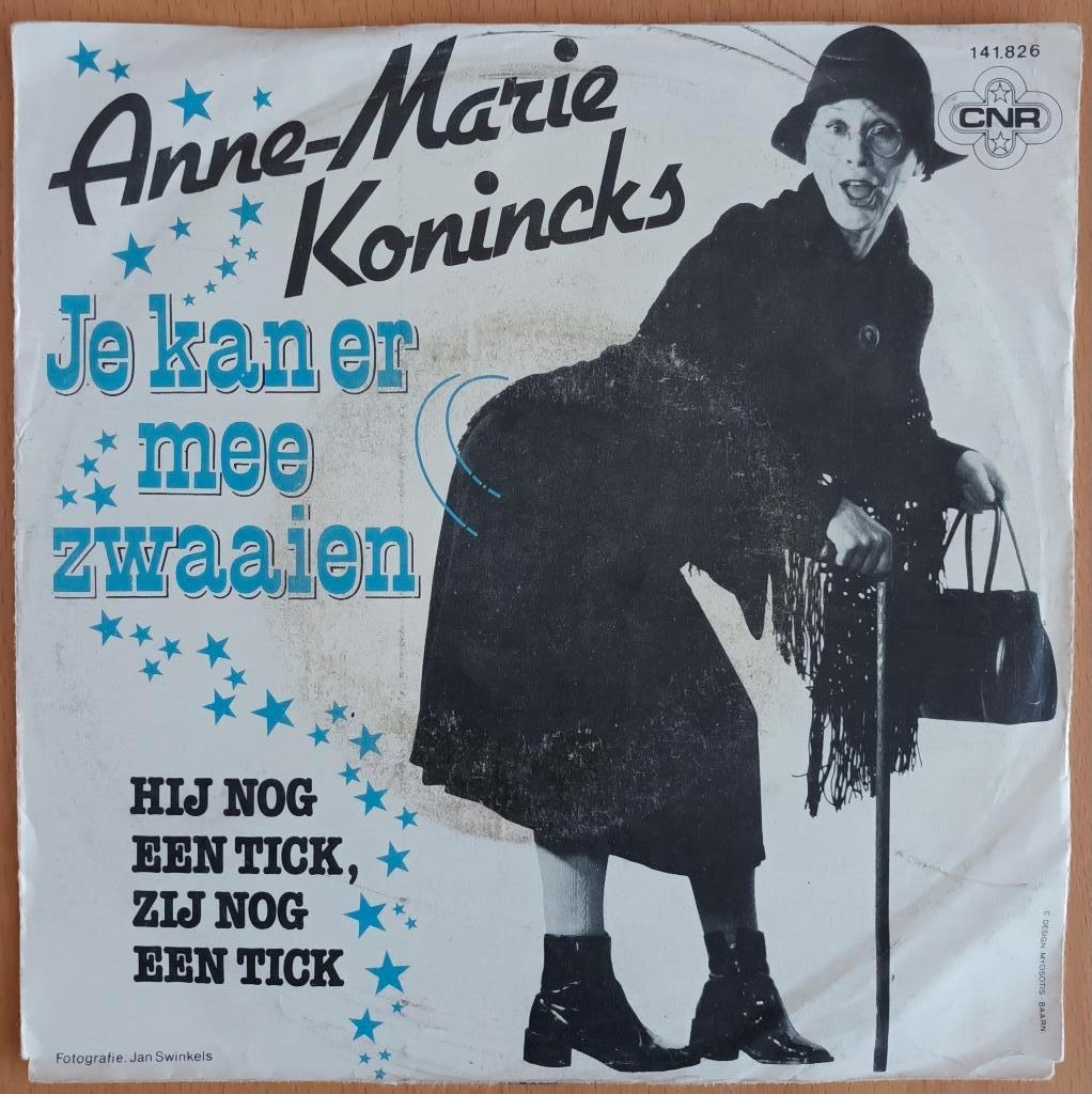 Anne Marie Konincks - Je Kan Er Mee Zwaaien  (CNR 141.826), Cd's en Dvd's, 7 inch, 1980 - 1989, Ophalen of Verzenden, Zo goed als nieuw