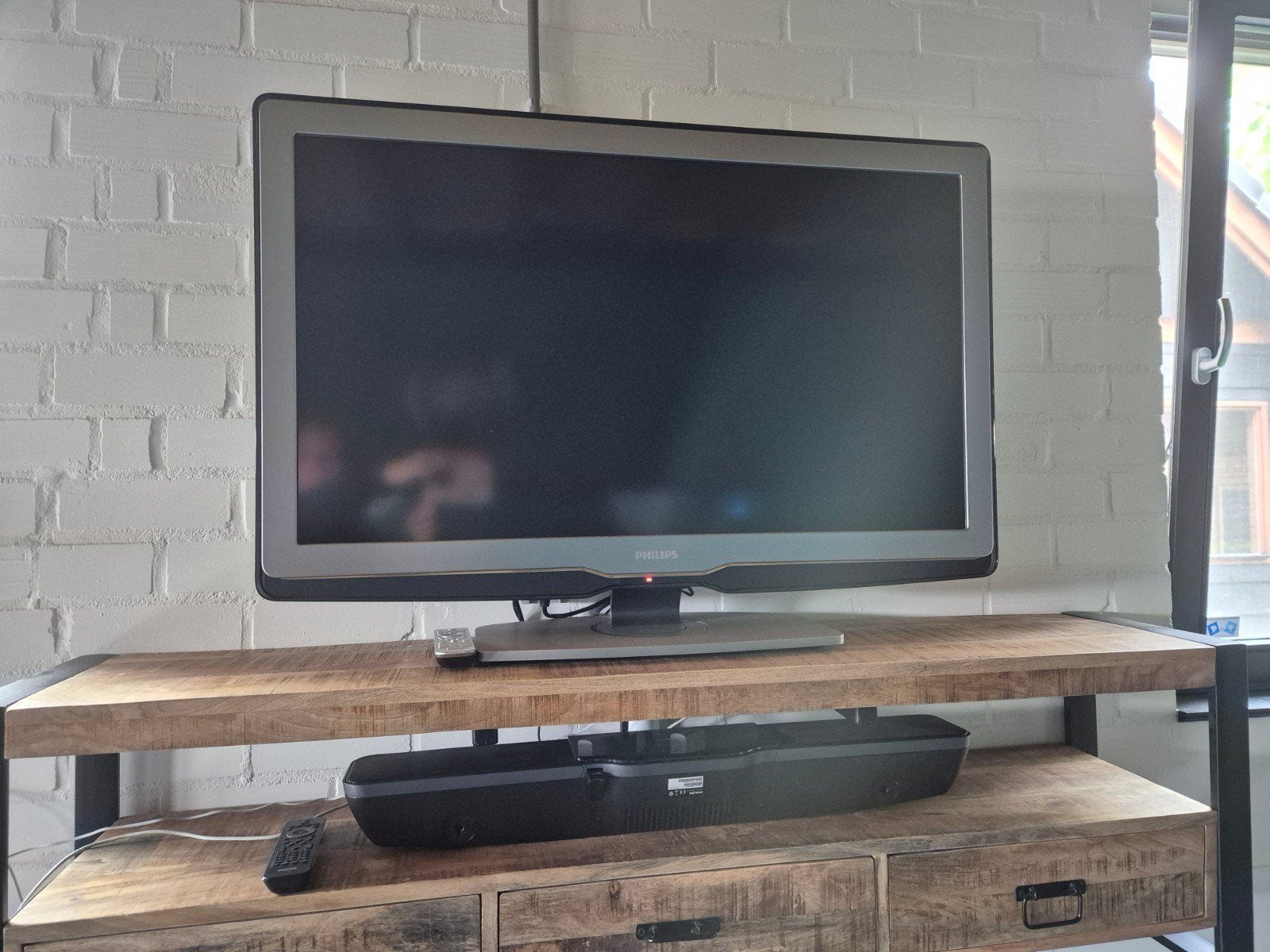 Philips Ambilight TV met afstandsbediening, Ophalen of Verzenden, Gebruikt, Philips