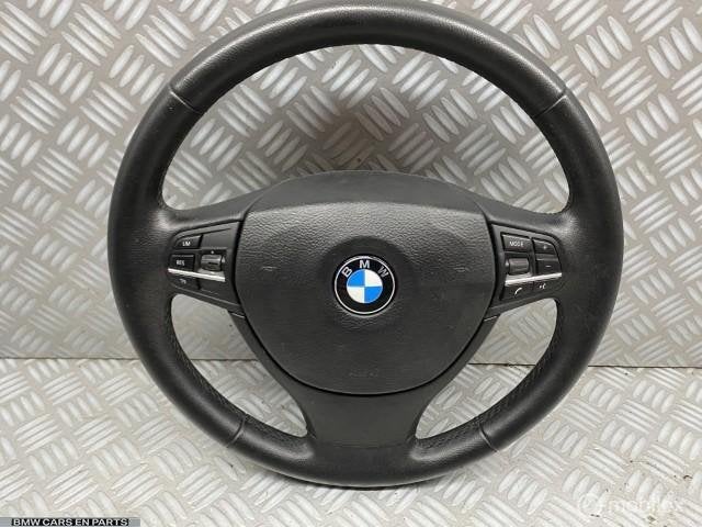 Stuurwiel BMW 5-serie F10  F11 compleet met airbag f10 f11, Gebruikt, Partnerportal@bmw.de, Bmw, Ophalen of Verzenden