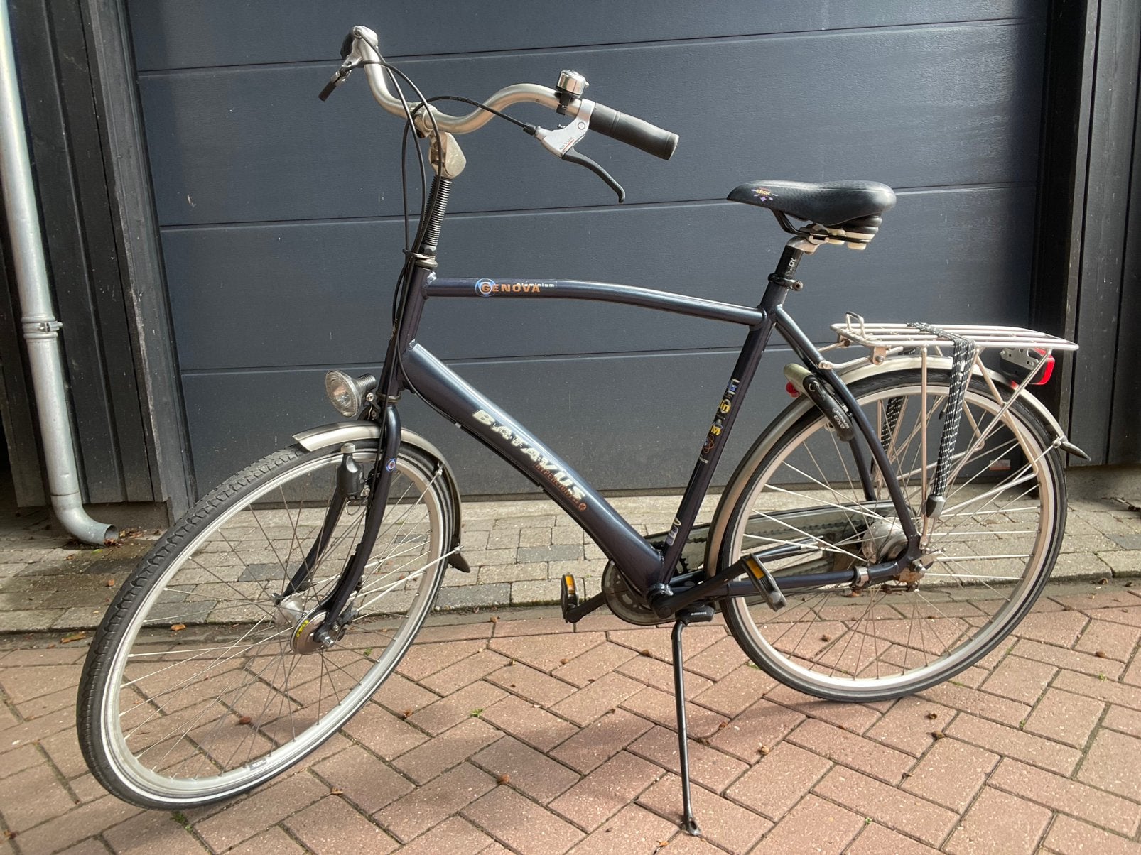 Batavus herenfiets maat 61 cm, Ophalen, Versnellingen, Batavus, Zo goed als nieuw