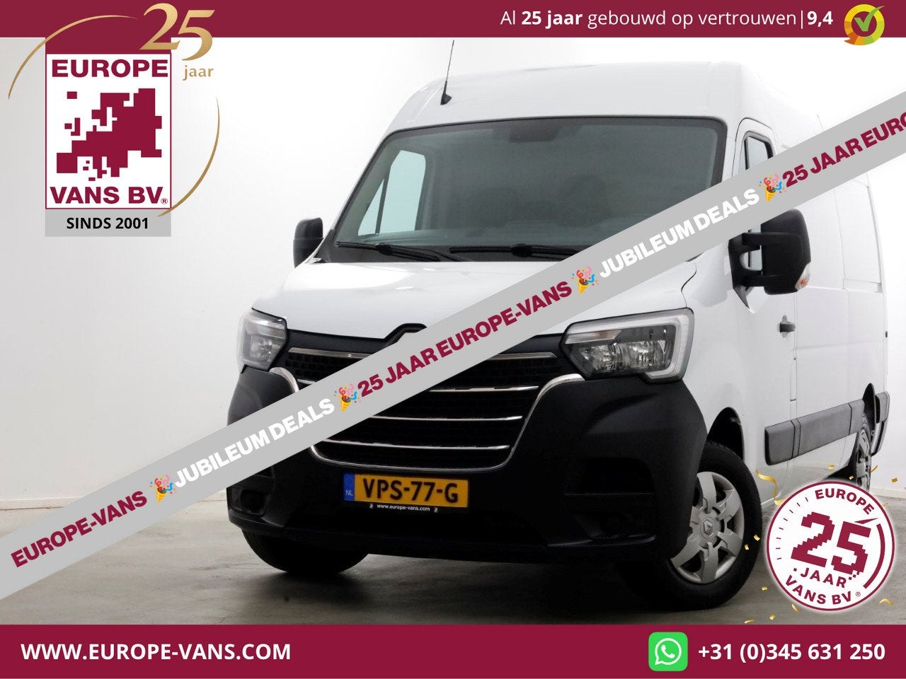 Renault Master T35 2.3 dCi 150pk L2H2 Energy Comfort Airco 0, Auto's, Voorwielaandrijving, Gebruikt, Euro 6, 4 cilinders