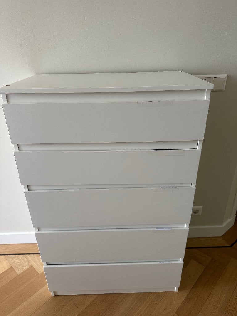 IKEA kullen chest 5 drawers, Huis en Inrichting, Kasten | Ladekasten, Ophalen, Gebruikt, 5 laden of meer, 100 tot 150 cm