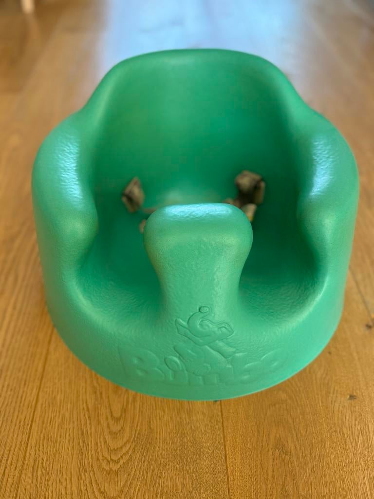 Bumbo Babyzitje turqoise, Ophalen, Zo goed als nieuw, Overige typen, Gordel(s)