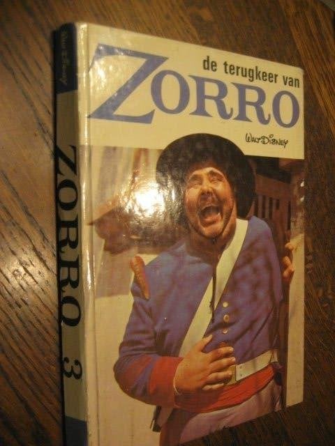 Walt disney zorro 3 / de terugkeer van zorro, Ophalen of Verzenden, Gelezen