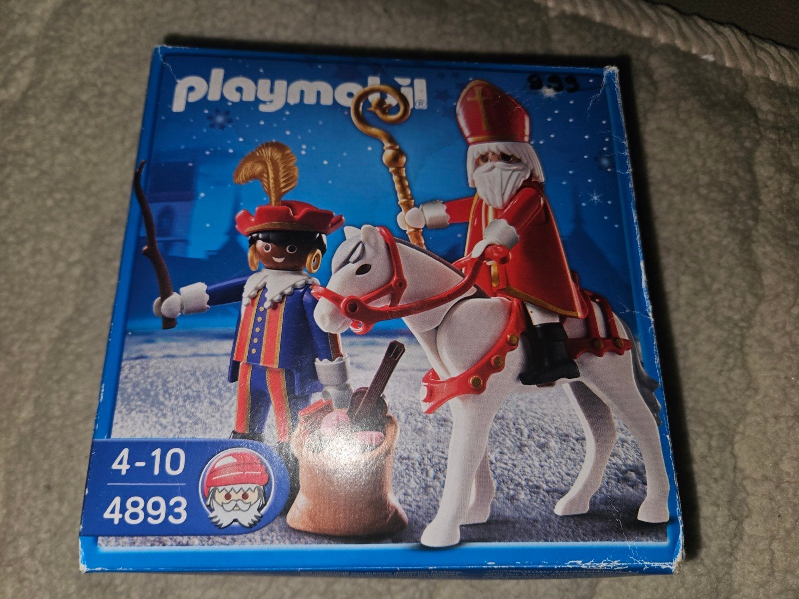 Playmobil Sinterklaas met Piet en Schimmel (4893), Kinderen en Baby's, Gebruikt, Complete set, Ophalen of Verzenden, Figuren