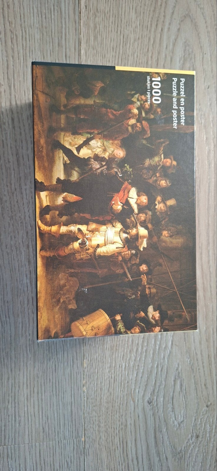 De Nachtwacht puzzel 1000 stukjes, Ophalen of Verzenden, Zo goed als nieuw