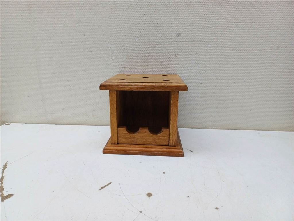 Houten voetenstoof 39773, Minder dan 50 cm, Gebruikt, 125 cm of meer, Ophalen of Verzenden