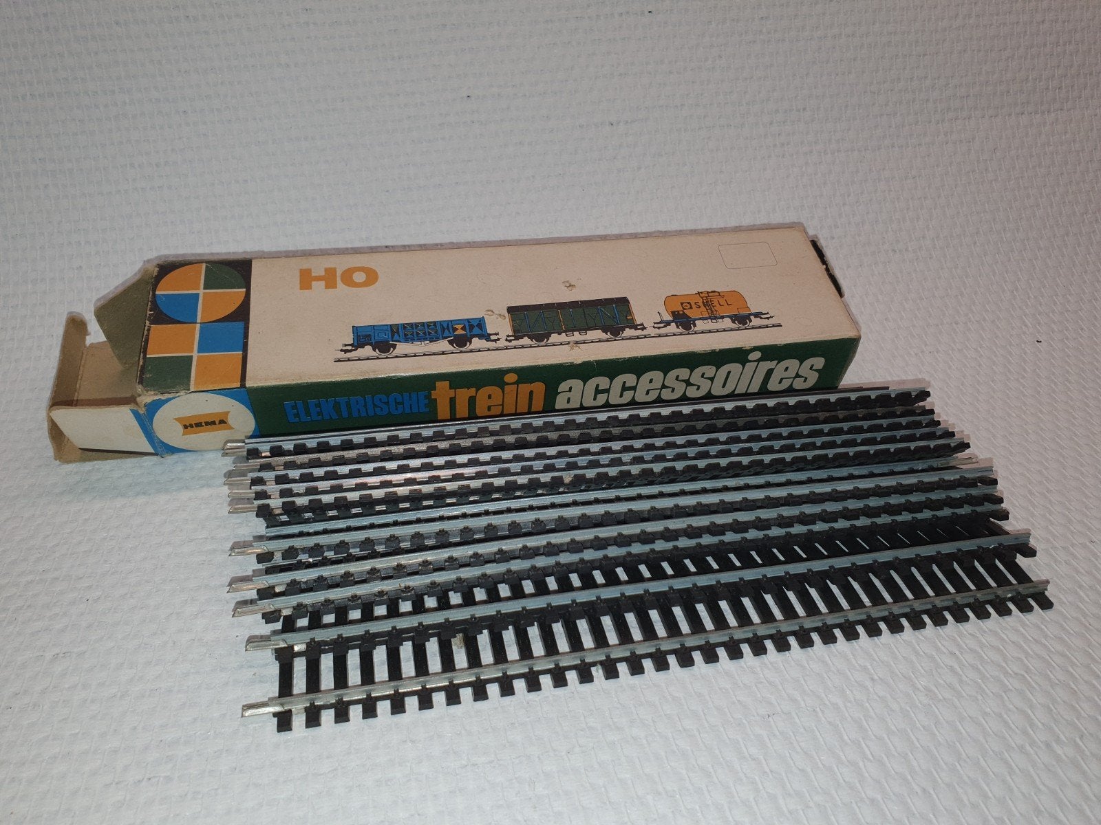 11 rechte Lima HO rails in originele verpakking, Ophalen of Verzenden, Gebruikt, Rails, Lima
