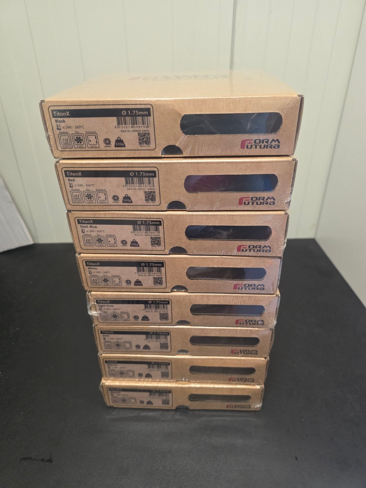 Formfutura TitanX en Flexifil 3D Printer Filament 1.75mm, Ophalen of Verzenden, Nieuw, Filamentrollen